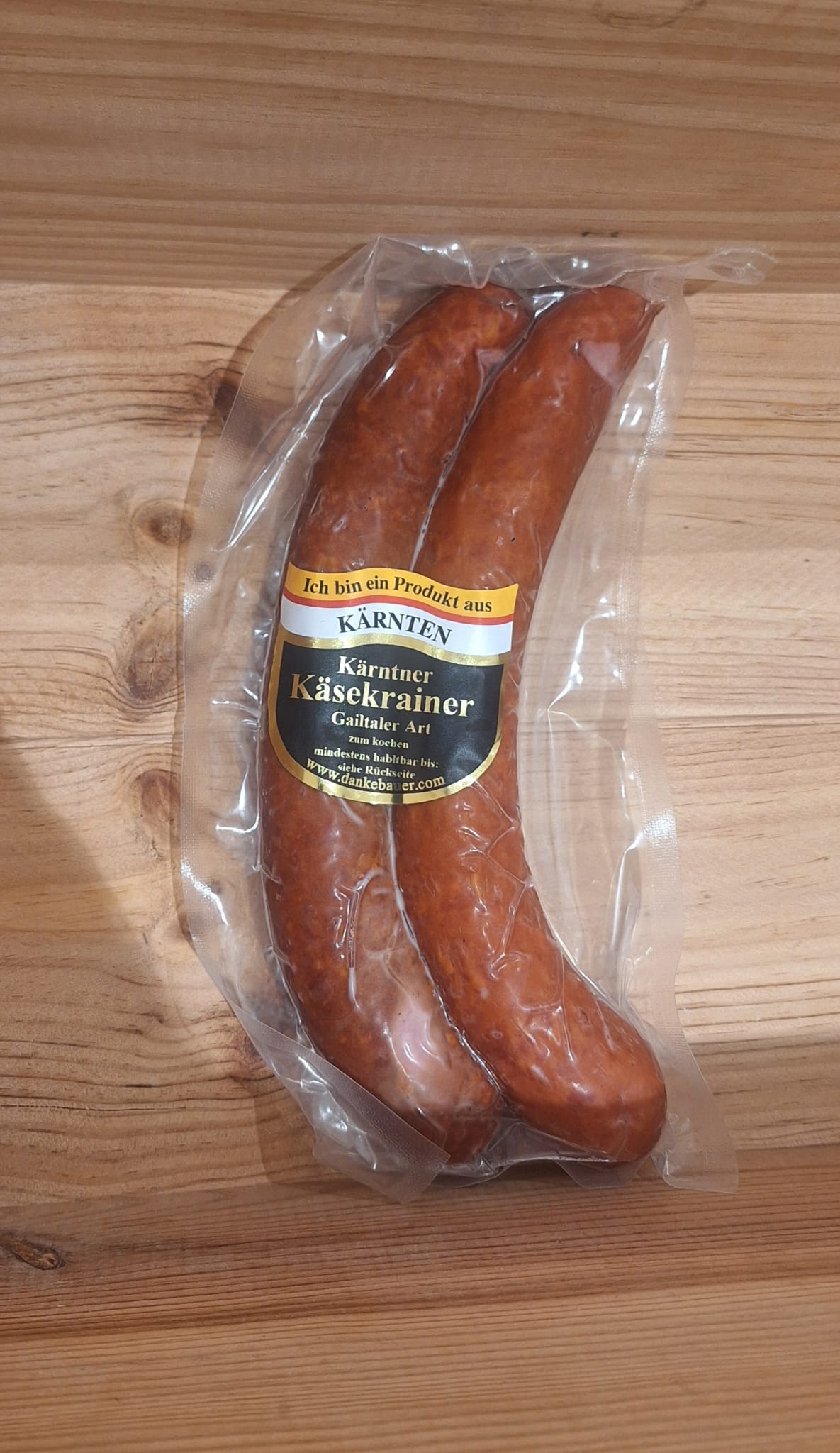 Käsekrainer Grillwurst - Gailtaler Art – Bild 3