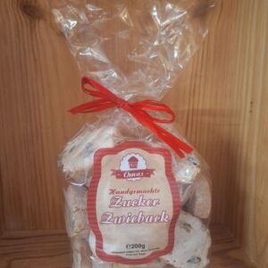 Zucker-Zwieback mit Bourbon Vanille - 200g