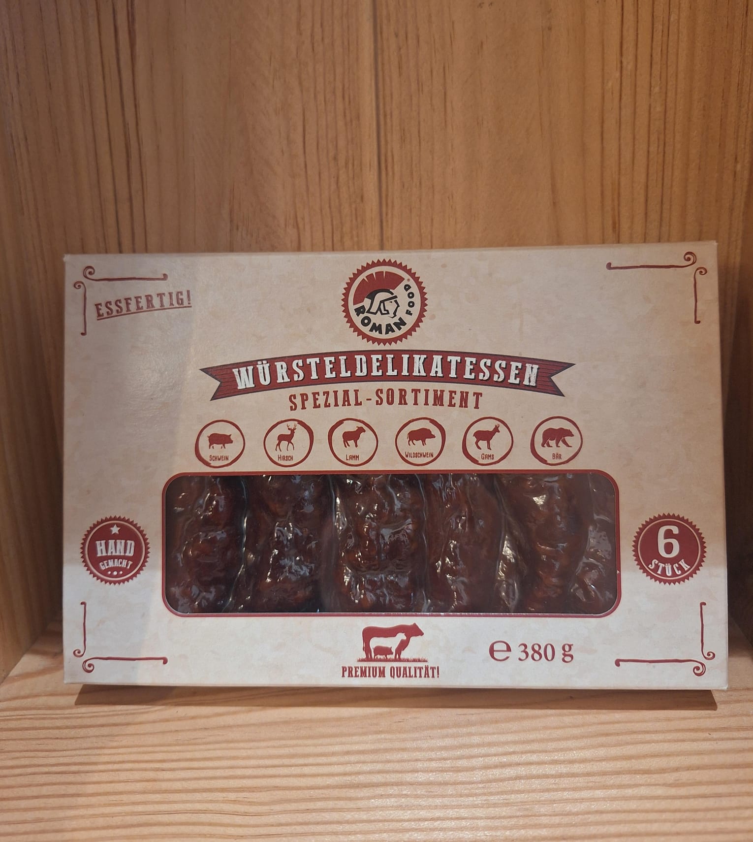 Gourmet Würste Variation