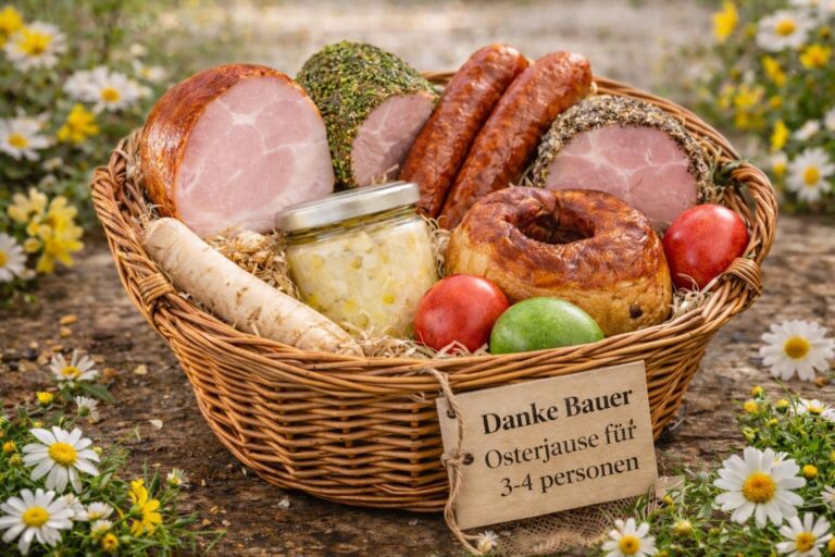 Osterjause für 3 bis 4 Personen