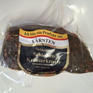 Gailtaler Schinken in Kräuterkruste aus Kärnten am Stück ca 300g