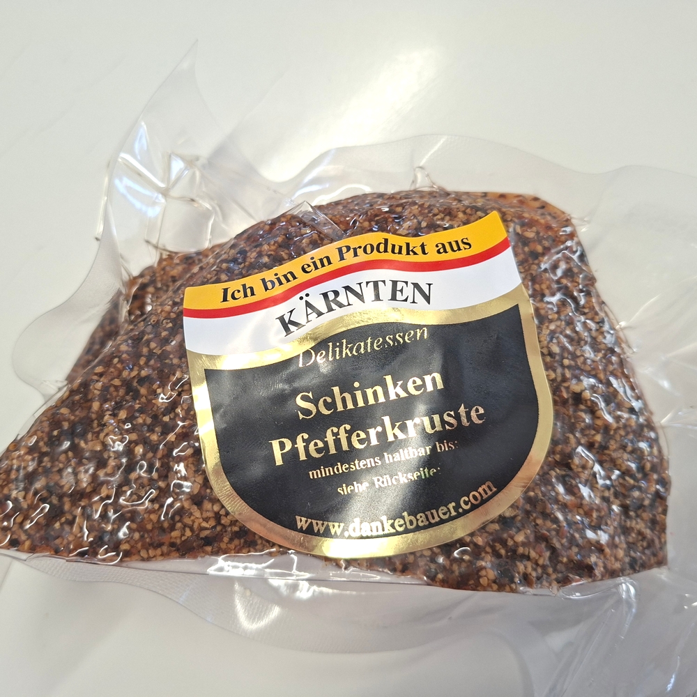 Gailtaler Schinken in Pfefferkruste am Stück - ca. 300g
