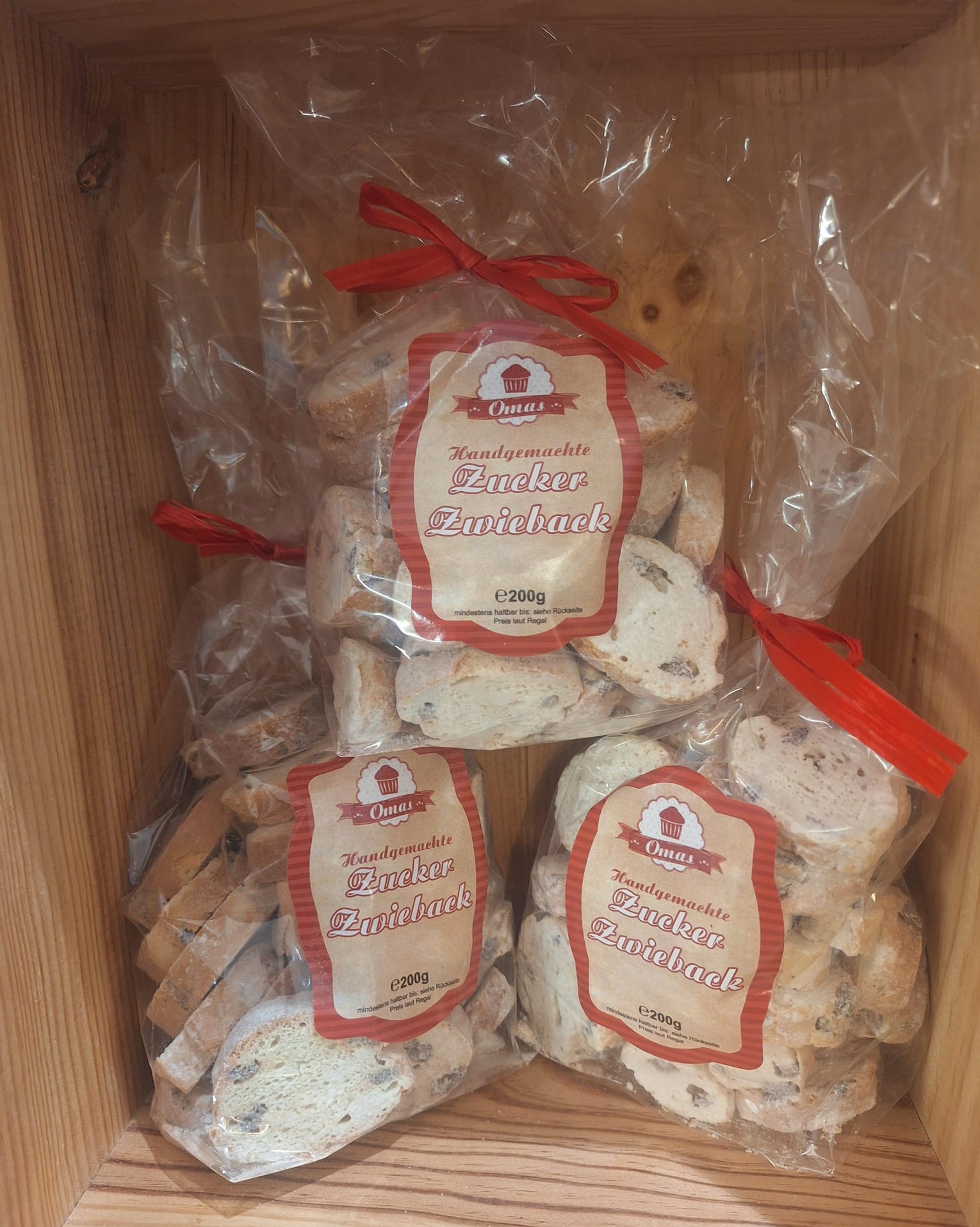 Zucker-Zwieback mit Bourbon Vanille – 200g