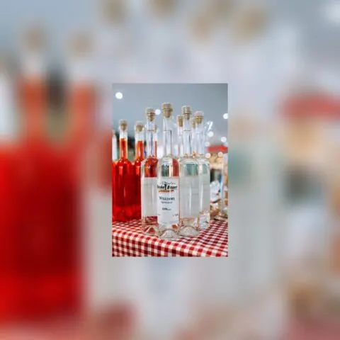 Williamsbirnen Schnaps