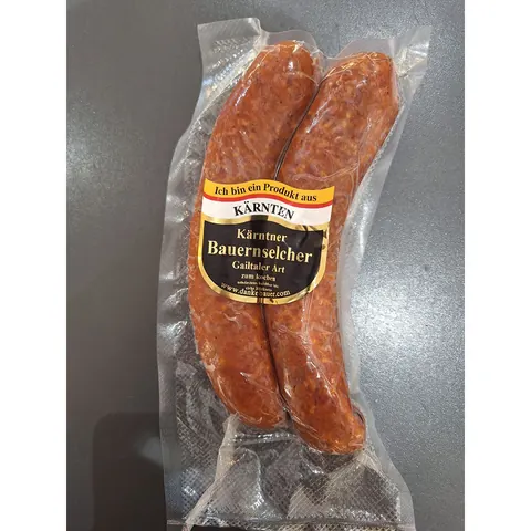Kärntner Selcher in der Originalverpackung