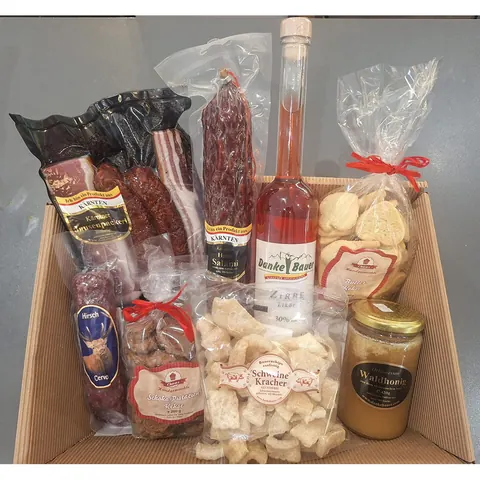 Bester Freund Geschenkskorb – verpackte Spezialitäten