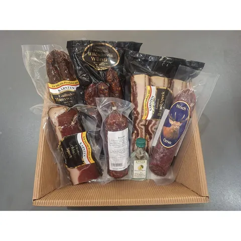 Sehr guter Freund Geschenkskorb – verpackte Spezialitäten
