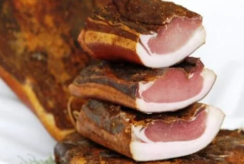 Kärntner Karree Speck geräuchert