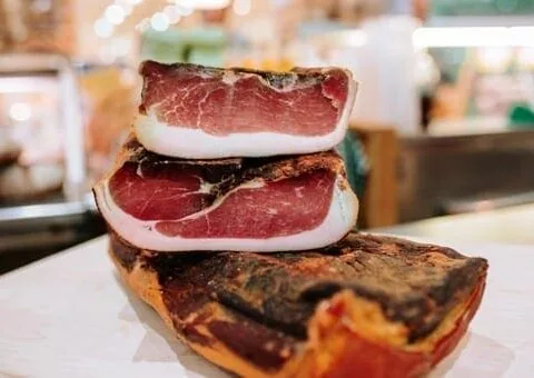 Schinkenspeck-geräuchert