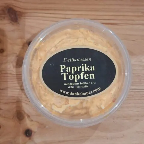 Paprika Topfenaufstrich – ca. 250g